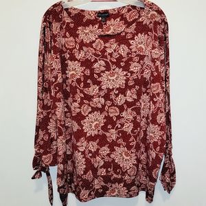 Limited Dark Red Blouse